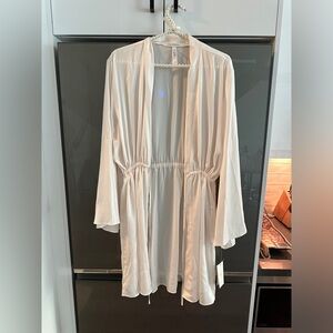 SILK BRIDAL ROBE NEVER BEEN USED!